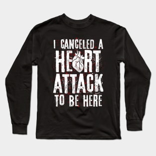 Heart Attack Survivor Long Sleeve T-Shirt